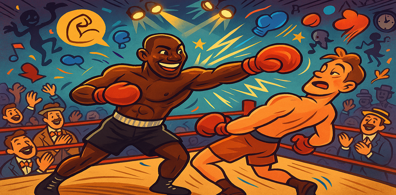 🥊 La Victoire Légendaire de Jack Johnson : Une Position Contre la Discrimination Raciale ✊🏿✨