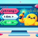 🎨 HTML’de Metin Biçimlendirme Etiketleri