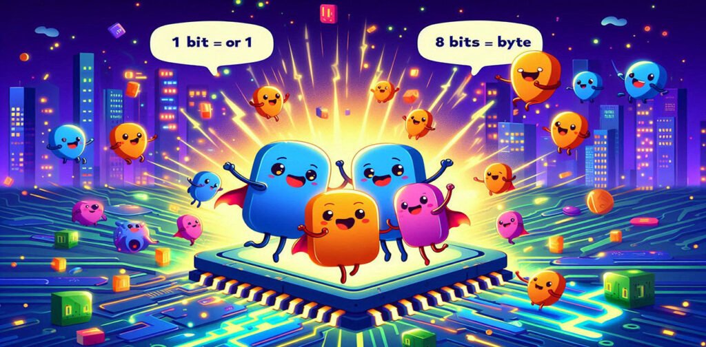 💾 Bit ve Byte: Dijital Evrenin Minik Devleri