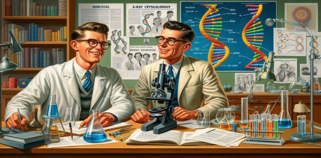 🧬 DNA’nın Sırları: Crick ve Watson’un Keşfi