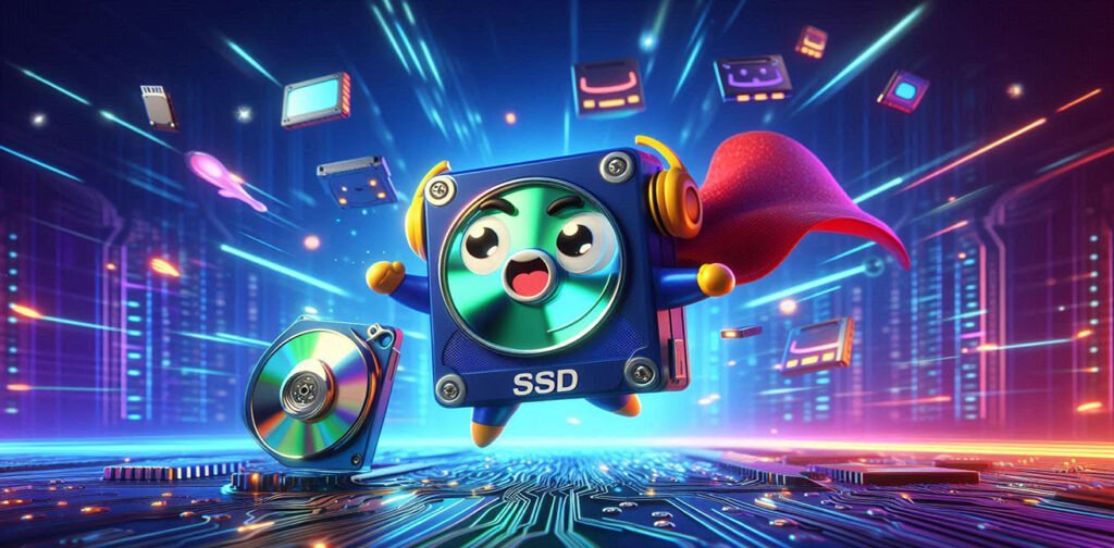 💾 SSD (Katı Hal Sürücü): Bilgisayar Performansında Devrim