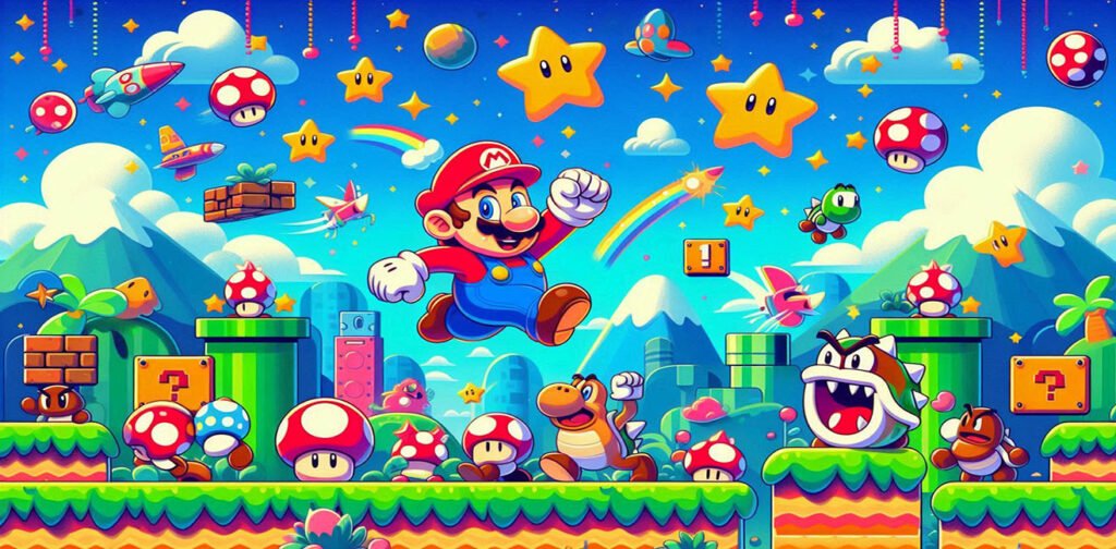 🍄 Super Mario: Efsanevi Bir Oyun Serüveni