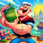🥬 Popeye the Sailor: The Story of Strength, Humor, and a Can of Spinach