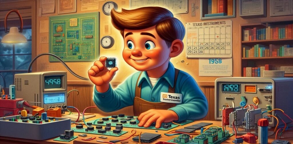 Texas Instruments et la Révolution Informatique : Le Moment Légendaire Où Jack Kilby a Inventé les Circuits Intégrés ⚡️🎉