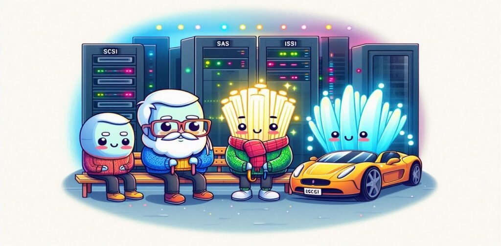 🔌 SCSI, SAS, FC ve iSCSI Arayüzleri: Depolama Teknolojisinin Temelleri (Detaylı Anlatım)