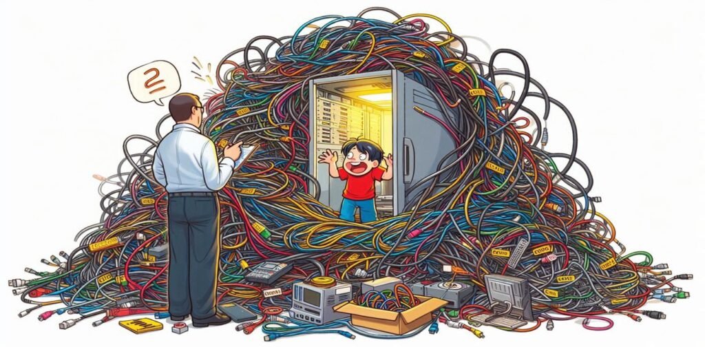 🛠️ Kabinet Montajı ve Kablo Düzenlemesi: Elektronik Ekipmanların Sorunsuz Kurulumu