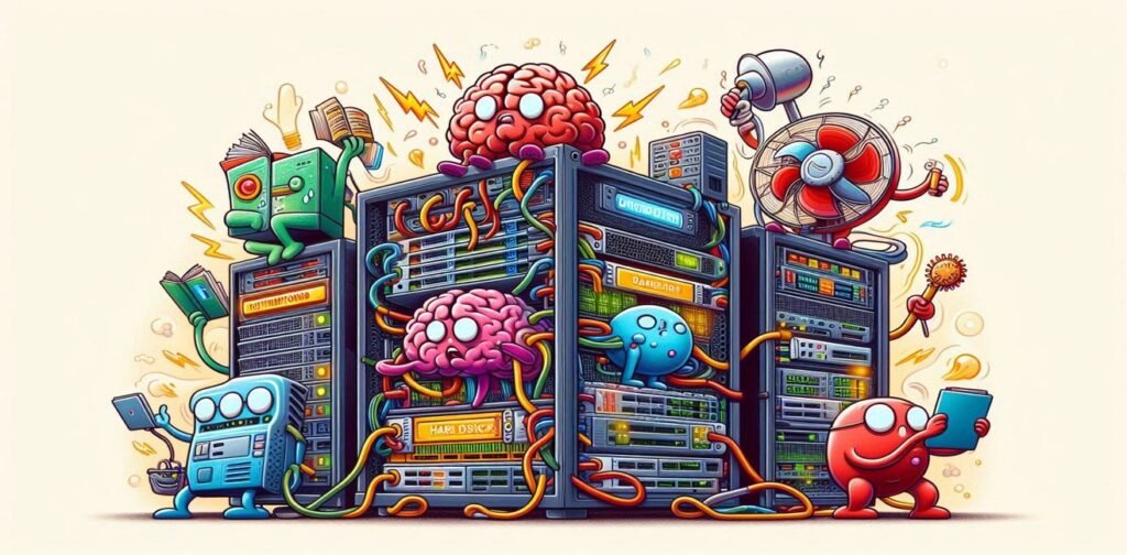 🖥️ Sunucu Montaj Parçaları ve Açıklamaları