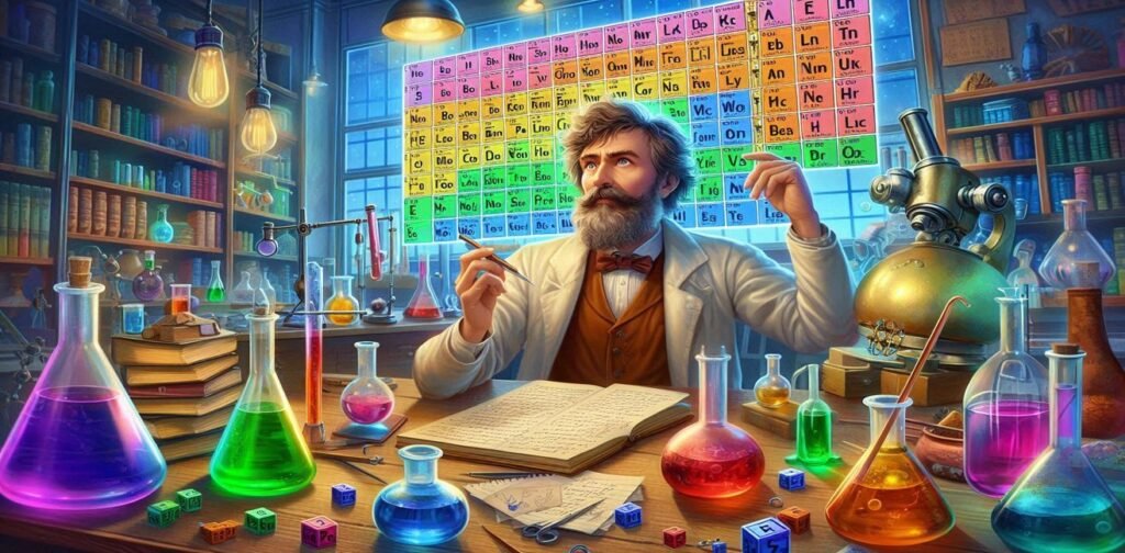 Dimitri Mendeleyev: Kimyanın Dehası ve İlk Periyodik Tablo 🧪✨