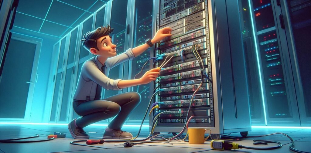 🖥️ Rack-Mount Sunucu Demontajı: Teknolojik Çözümün Ardındaki İşlem