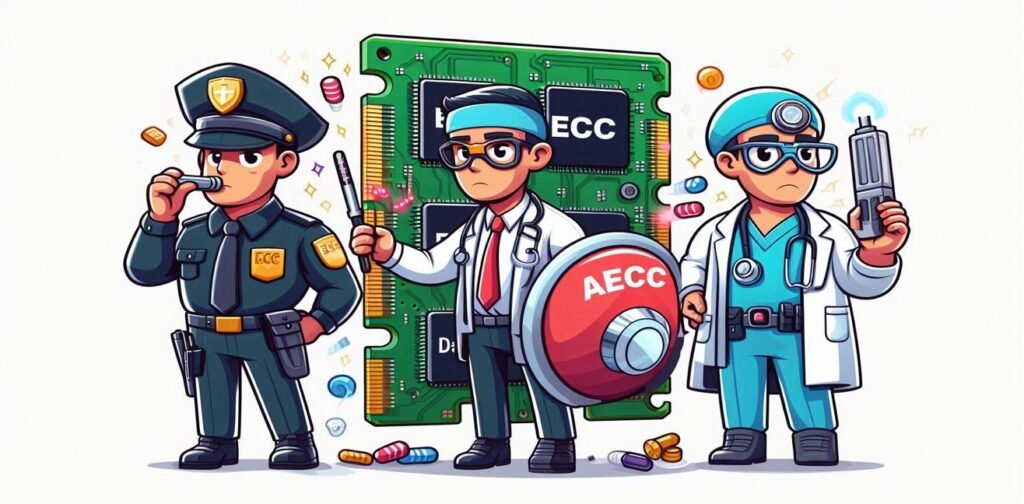 🧠 RAM’lerde Hata Toleransı: Parity Control, ECC ve AECC – Belleğin Hatalara Karşı Savaş Stratejisi