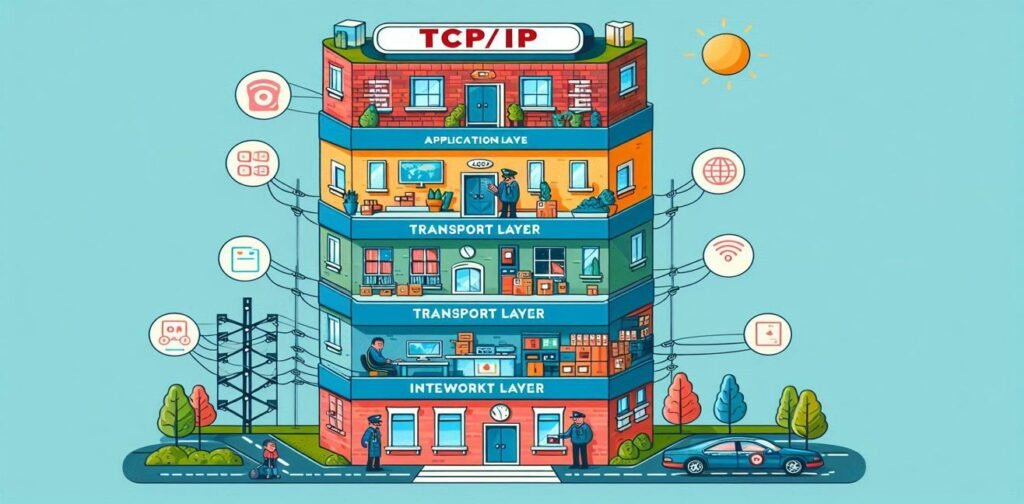 🌐 TCP/IP Protokolü Modeli: İnternetin Temel Taşı