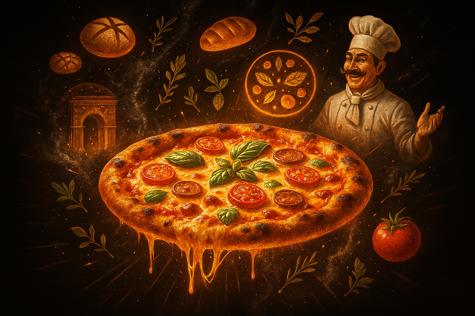 Pizza: The Magical Journey of Dough, History, and Flavors 🍕✨