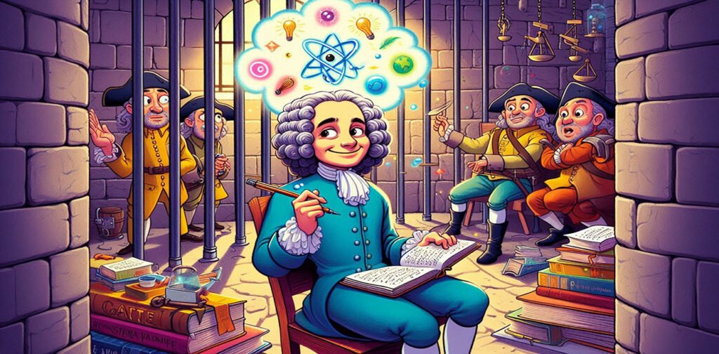 L’Arrestation de Voltaire et ses Journées à la Bastille : Quand la Philosophie Brise ses Chaînes (1717)