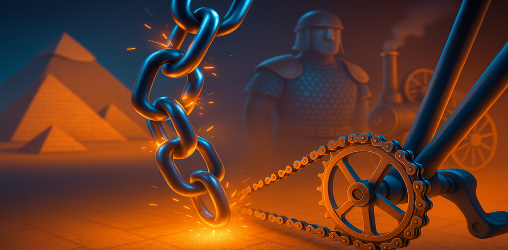 ⛓️ Zincir’in İcadı: Güç, Dayanıklılık ve Bağlantı Sanatı