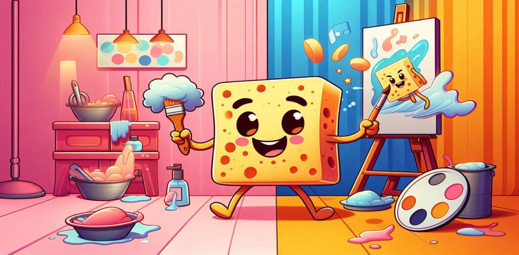 🧽 L’Invention et l’Évolution des Éponges