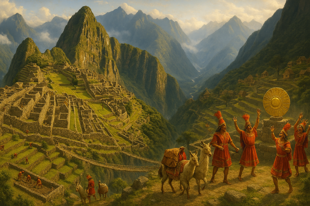 L’Empire Inca : Le Sommet du Pouvoir, de l’Or et de la Culture 🌄💛