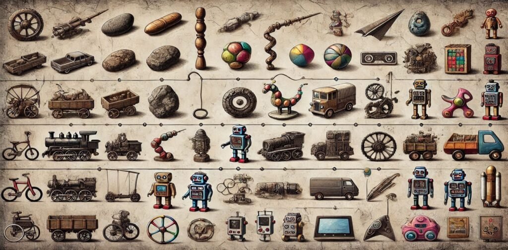 “Oyuncakların İcadı: İnsanlığın Yaratıcılığının İzleri”