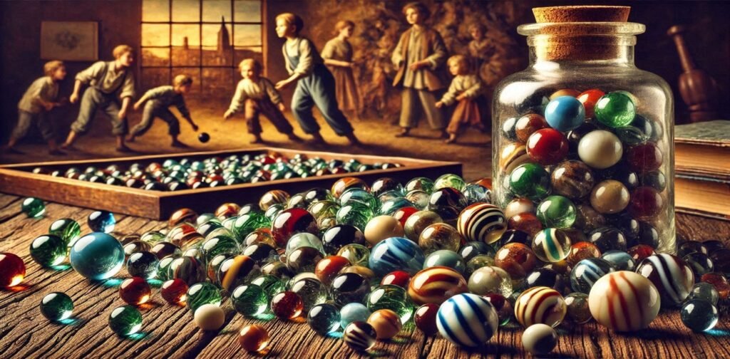 The Invention of Marbles: A History of Fun and Skills