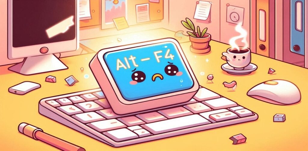 Alt+F4 Amour : La touche de sortie de la vie