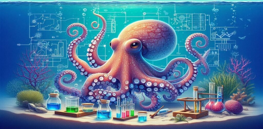 La Pieuvre Intelligente 🐙🧠 : Huit Bras, Intelligence Infinie