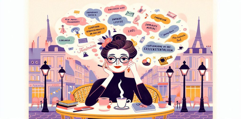 Simone de Beauvoir : Héroïne de la Liberté, du Féminisme et de l’Existence 🌸💪📖