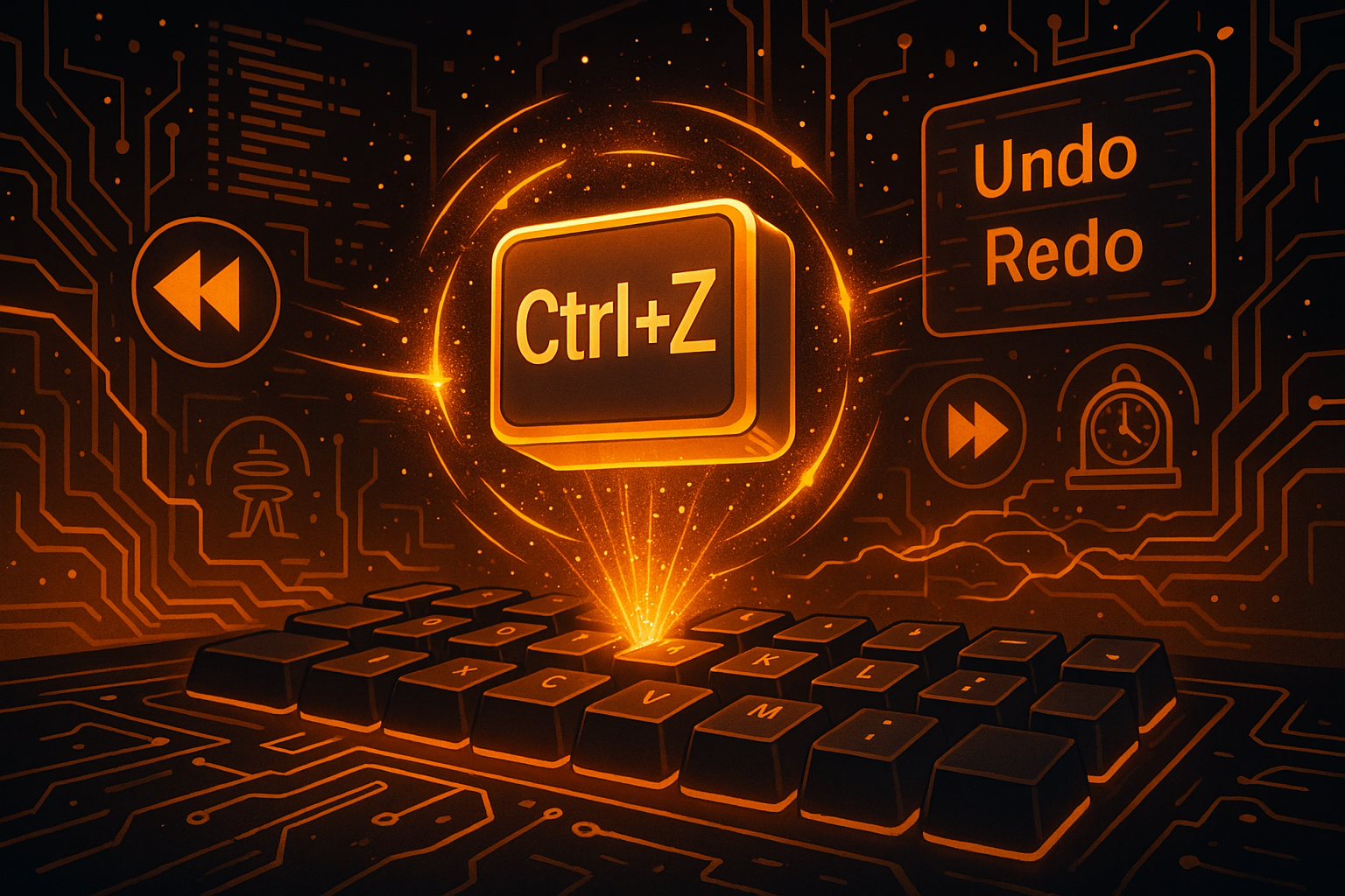 Could Ctrl + Z Undo Our Life Mistakes? — The Hidden and Technical World of the Undo Function