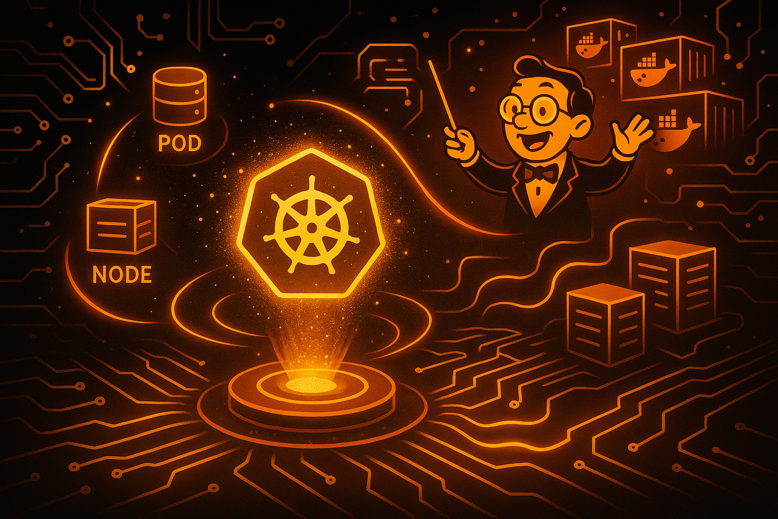 🎻 Kubernetes: The Orchestra of Servers – Detailed and Technical Guide 🖥️