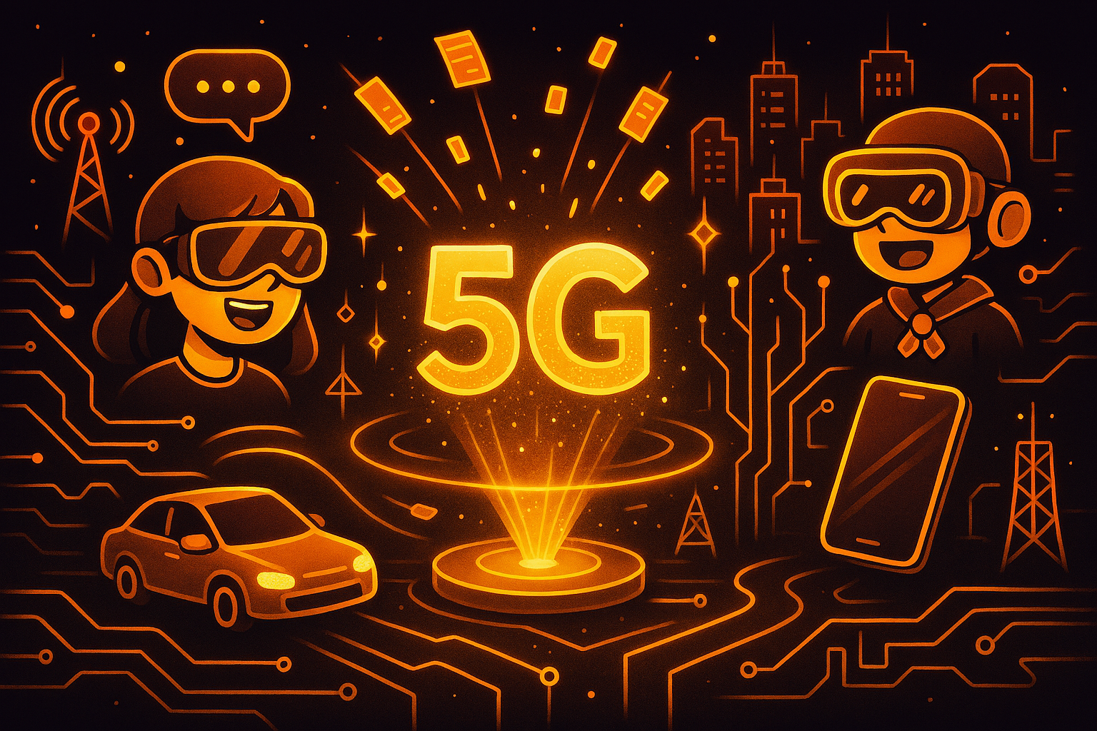 🌐 5G and the Future: Love at the Speed of the Internet