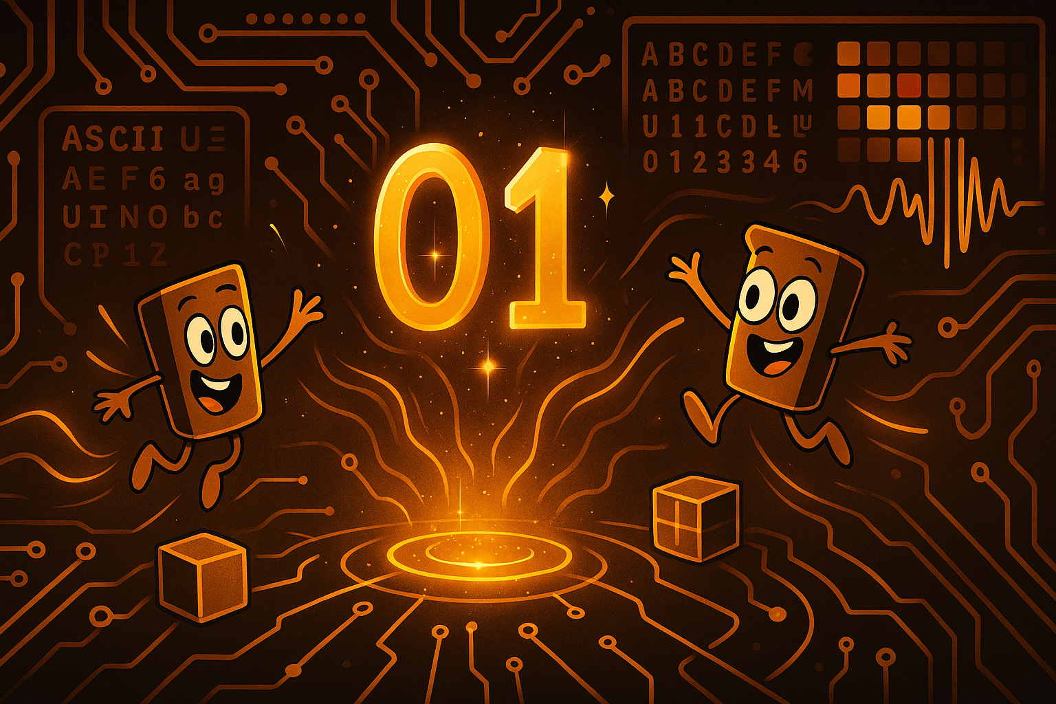💾 Bits and Bytes: The Tiny Giants of the Digital Universe