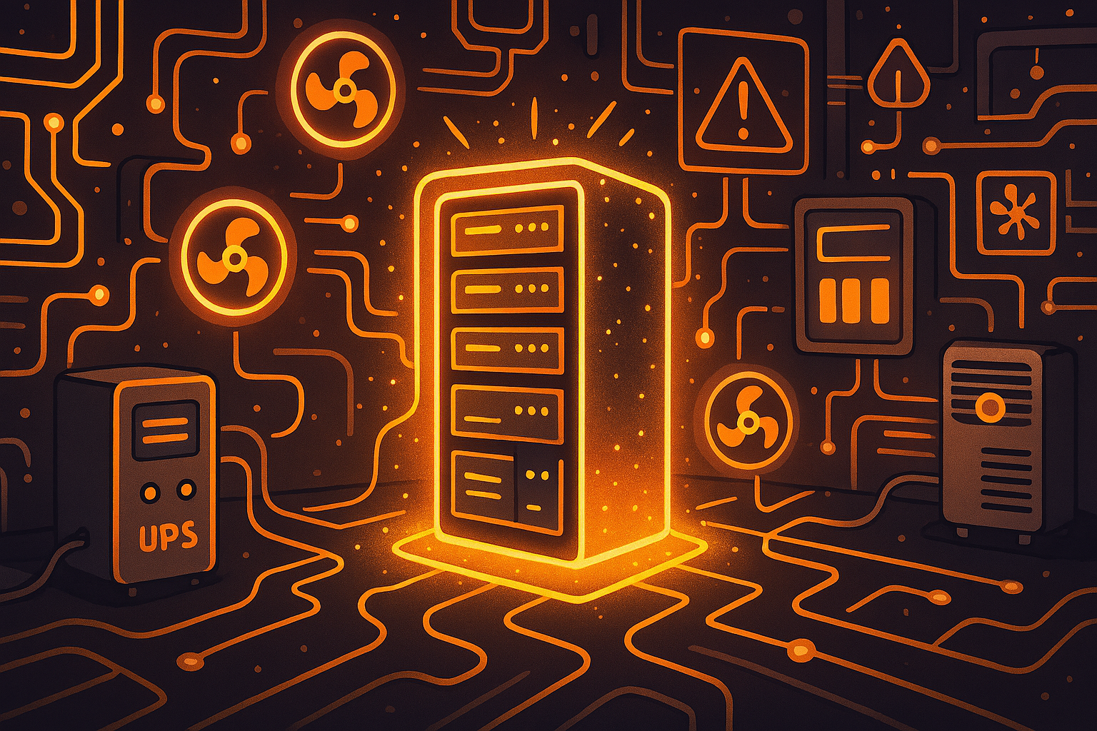 💻 The Short Life Story of a Server Room: Hot, Noisy & Dramatic