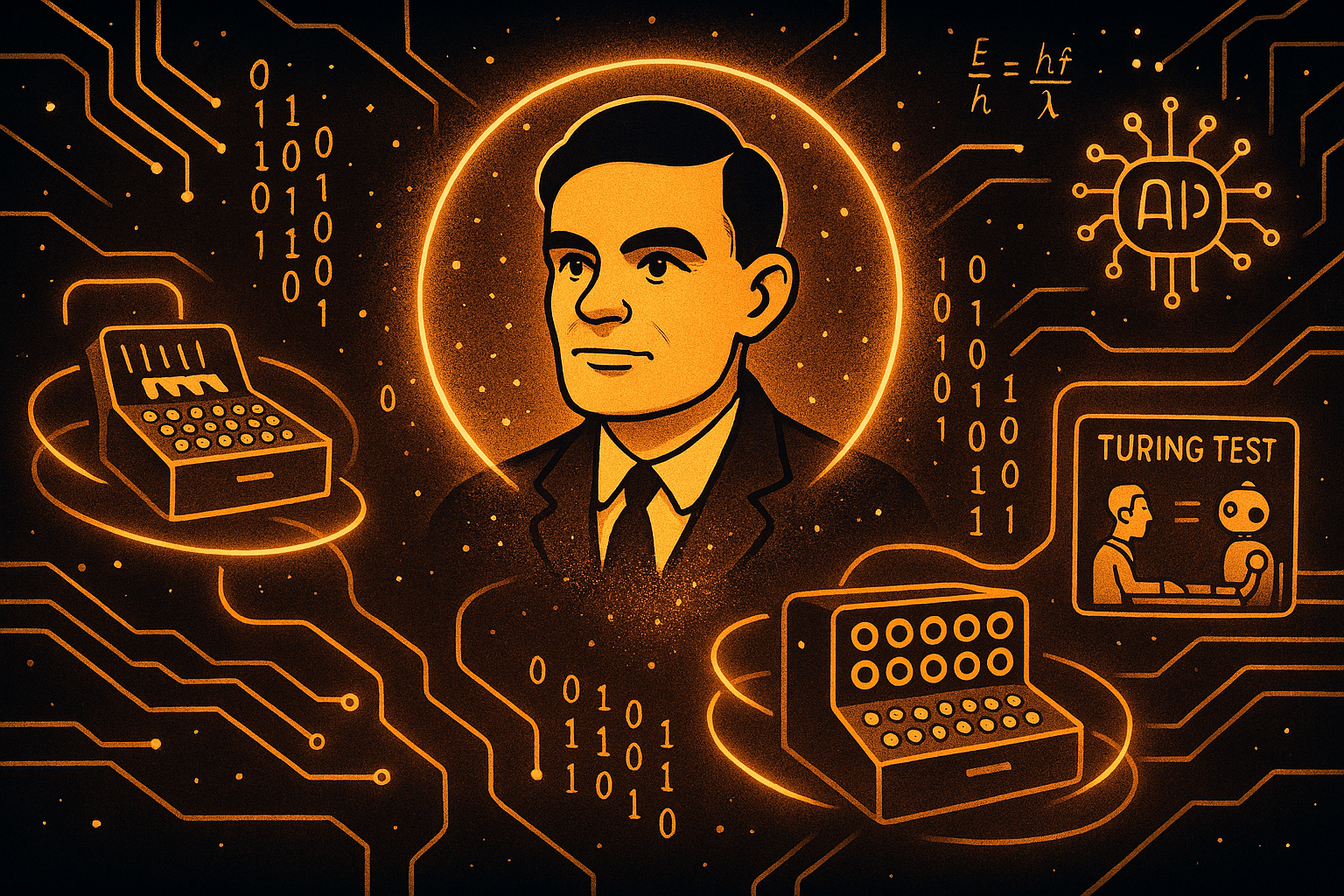 🍀 Alan Turing: The Father of Modern Computers and Master of Codes