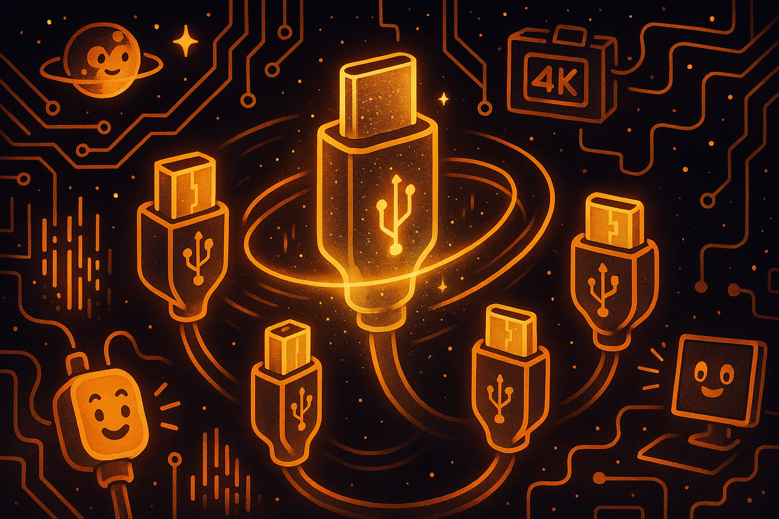 💫 USB Technology: Structure, Types, and Speed Differences