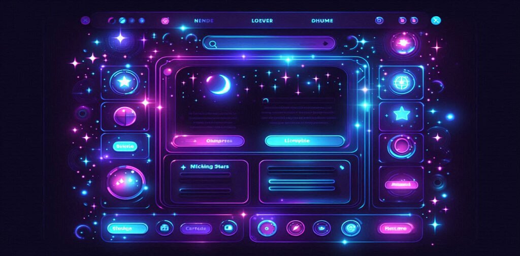 🌌 Dark Mode Effect and Night Mode Design: Turn Your Webpage into a Space Adventure! 🚀