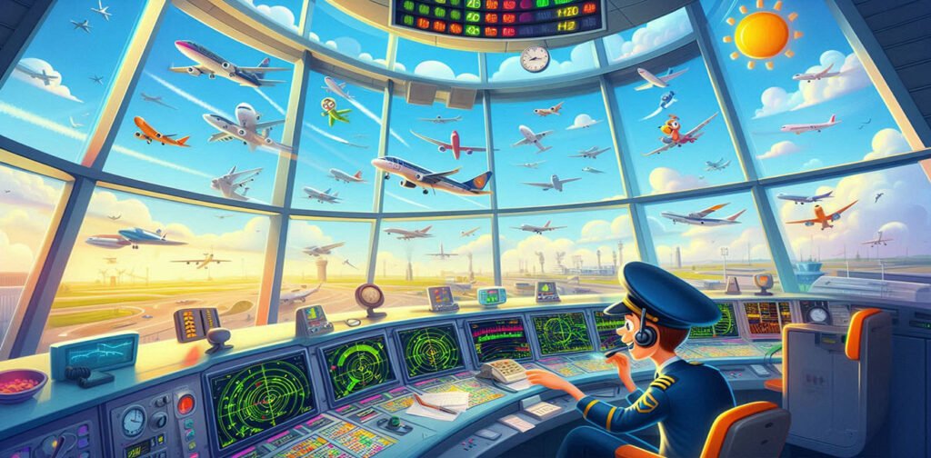 ✨ Les Héros Méconnus du Trafic Aérien : Les Tours de Contrôle
