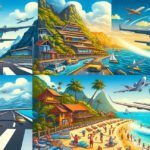 ✦ Les Aéroports les Plus Insolites du Monde : Le Parc d’Aventures des Avions 🏝️🛬