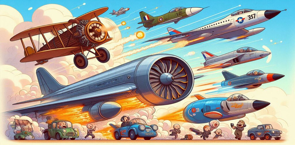 ✈️ Uçak Motorlarının Tarihi: Pervaneden Jet Motora, Jet’ten Ramjet’e Uzanan Ateşli Yolculuk