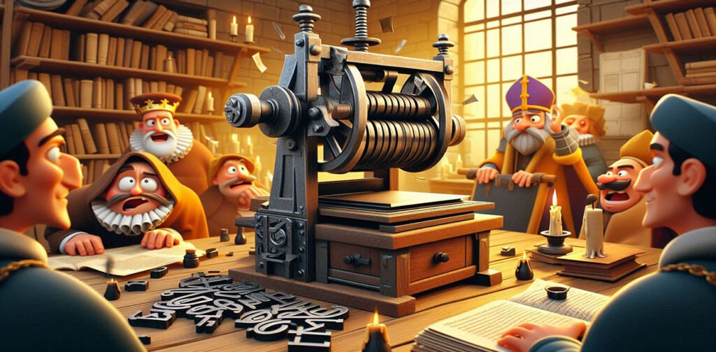 🖨️ The Printing Press – The Machine That Broke the Chains of Knowledge