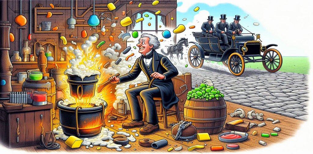 🛢️ Lastik ve Araç Lastiklerinin Evrimi: Charles Goodyear ve Kauçuğun Sihirli Dünyası
