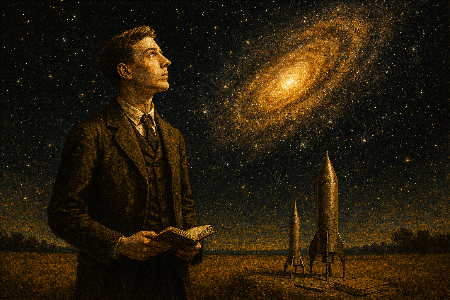 🚀 Robert Goddard and the Magical World of Rocket Science: The First Door to Space