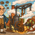 🔥🚂 James Watt et la machine à vapeur : Le feu de la révolution industrielle