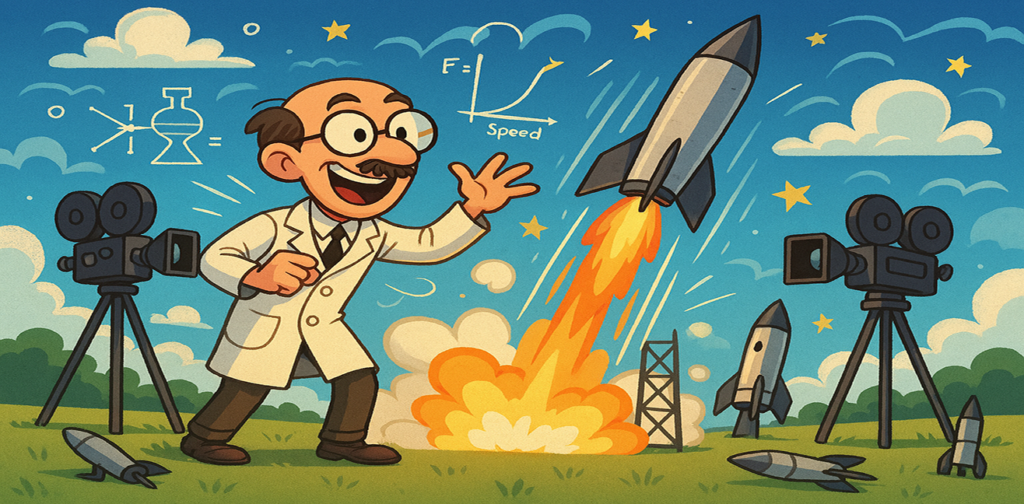 🚀 Robert Goddard ve Roket Biliminin Büyülü Dünyası: Uzaya Açılan İlk Kapı