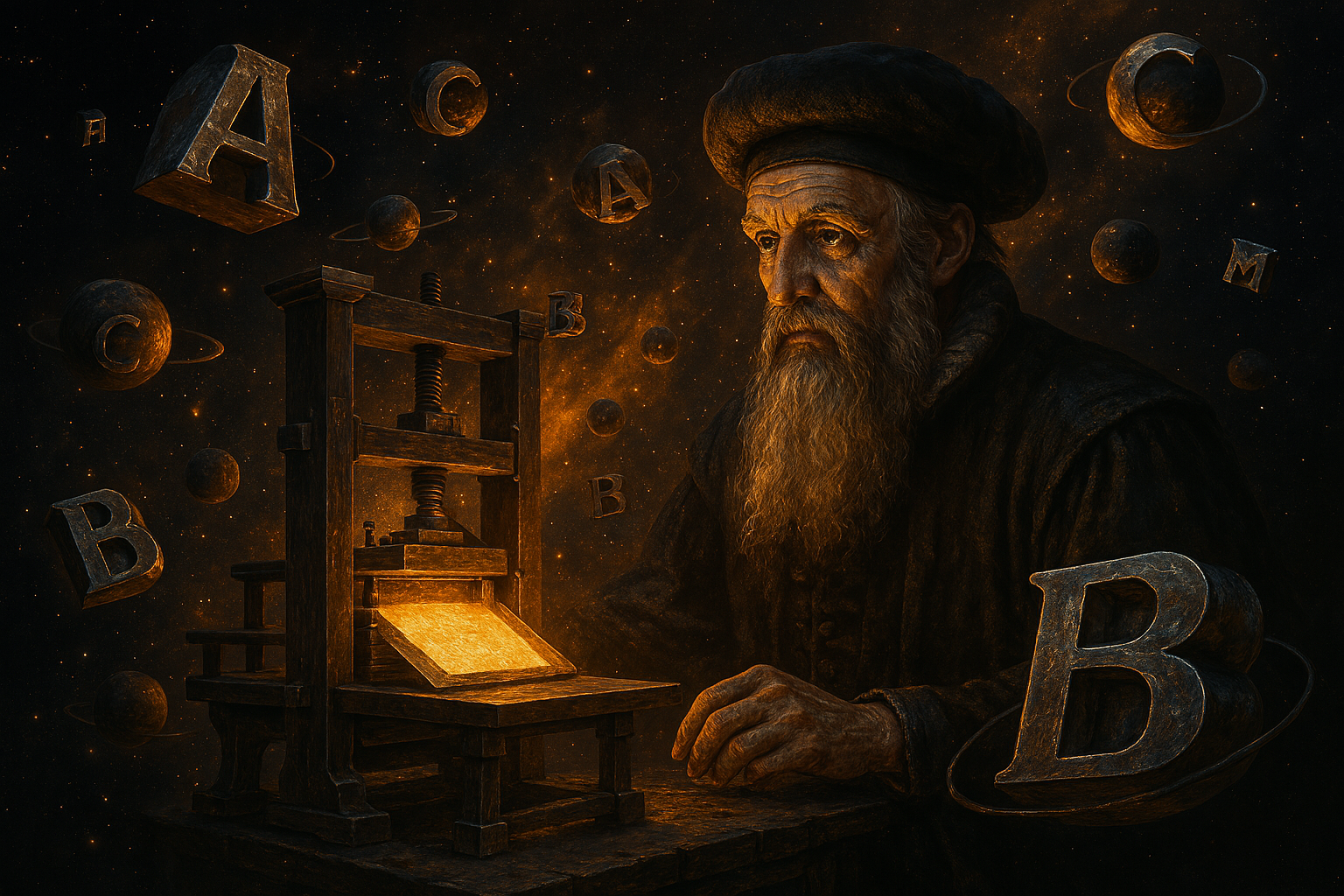 🖨️ Matbaa – Bilginin Zincirlerini Kıran Makine