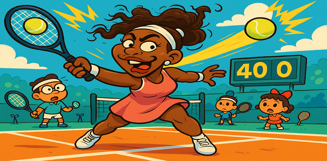 The Fusion of Power and Grace: Serena Williams