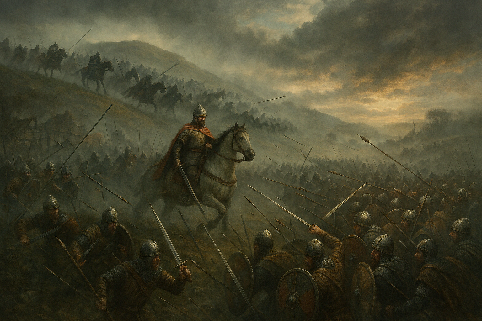 ⚔️ 1066 – Hastings Savaşı ve Normanlar: İngiltere’nin Kaderini Değiştiren Gün 🏰🐴