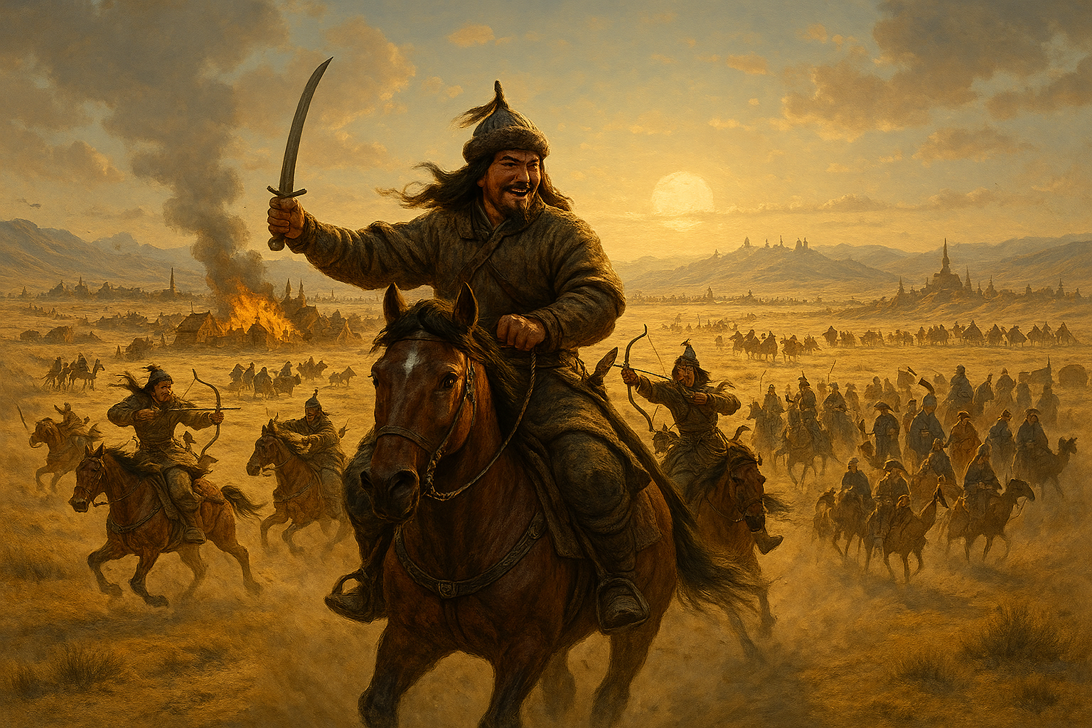 Empire Mongol : Gengis Khan et les Cavaliers qui ont Redessiné la Carte du Monde 🏹🌍