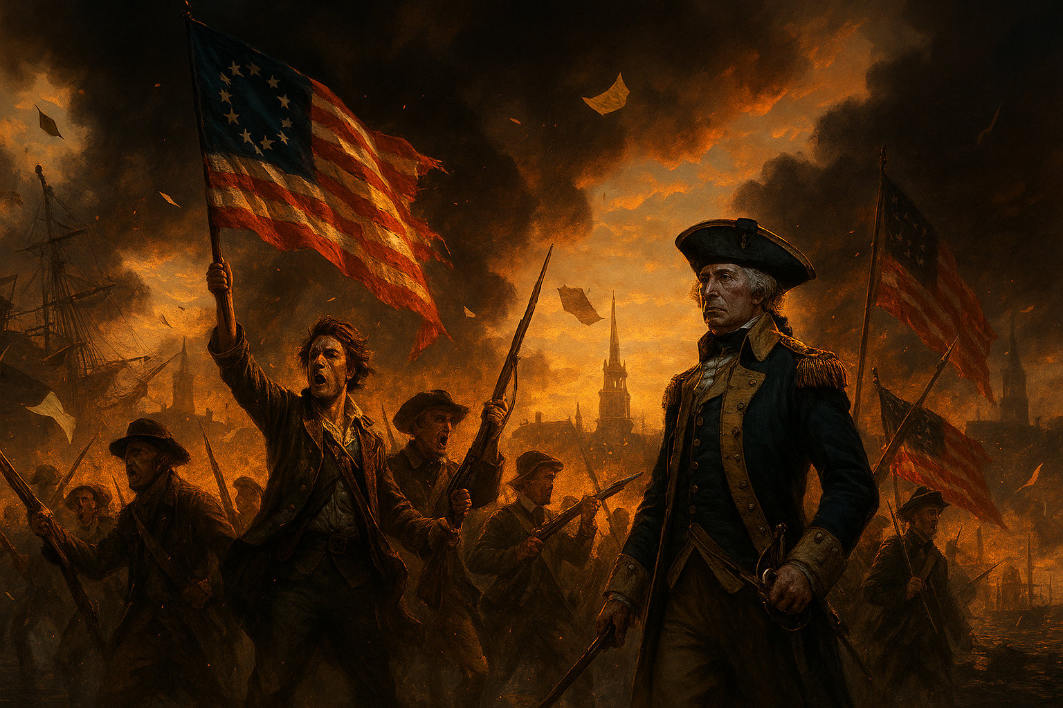 🗽 1776 – Amérique : La route chaotique mais courageuse vers la liberté
