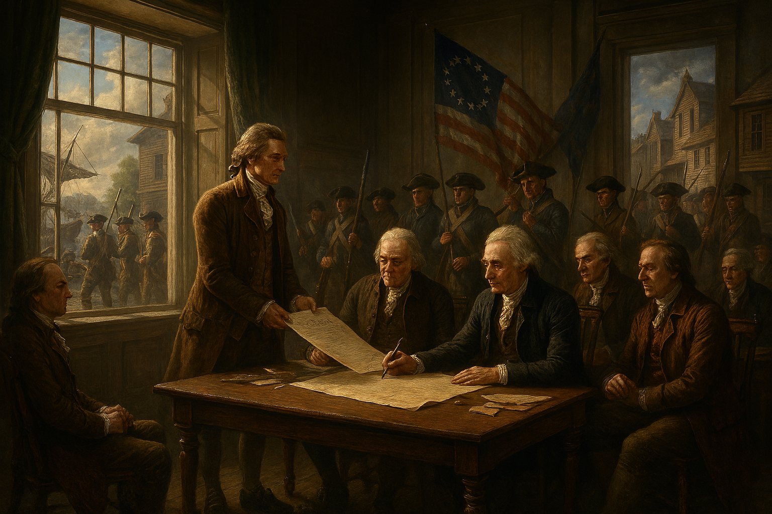 🗽 1776 – Amérique : La route chaotique mais courageuse vers la liberté