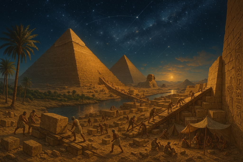 Le Mystère des Pyramides Égyptiennes : Les Secrets Écrits dans des Blocs de Pierre 🏺🪨