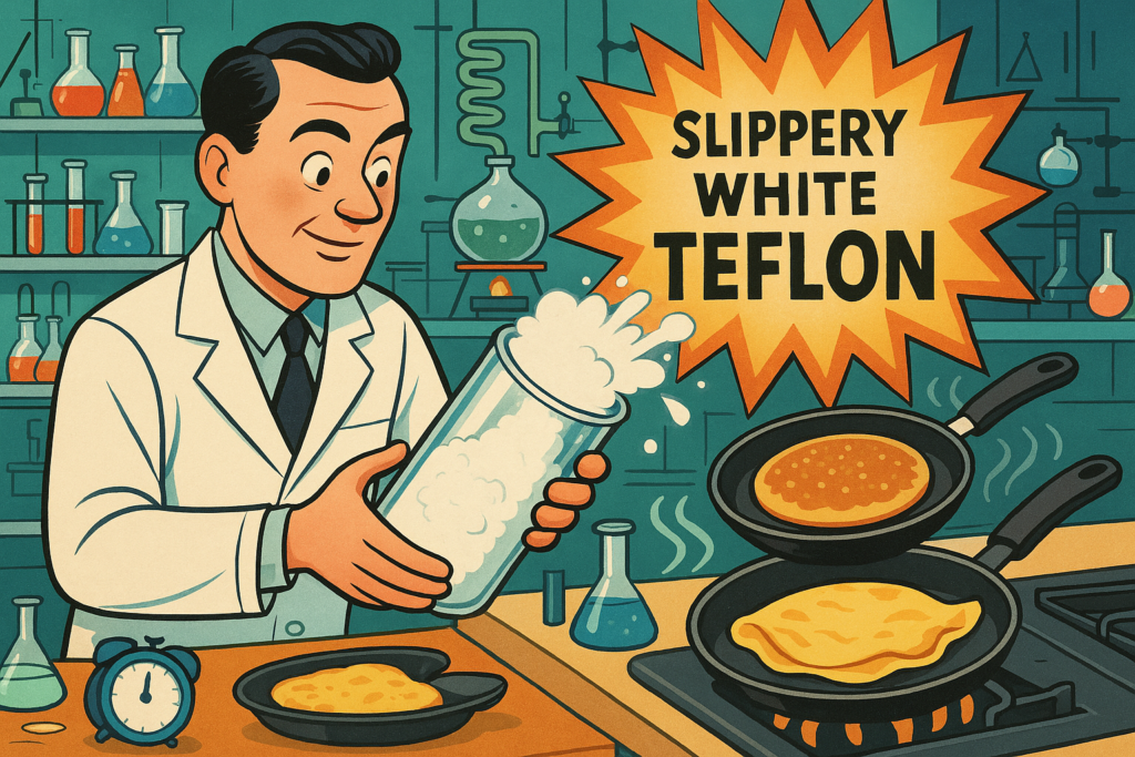 🍳 Teflon : Le compagnon magique de la cuisine et la révolution antiadhésive