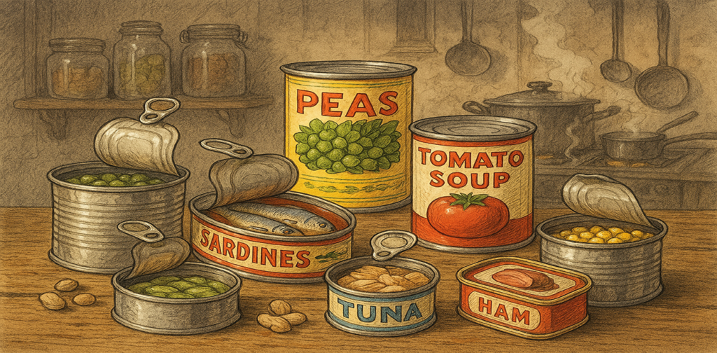 🥫 The Canned Food: The Silent Hero of Wars and Picnics